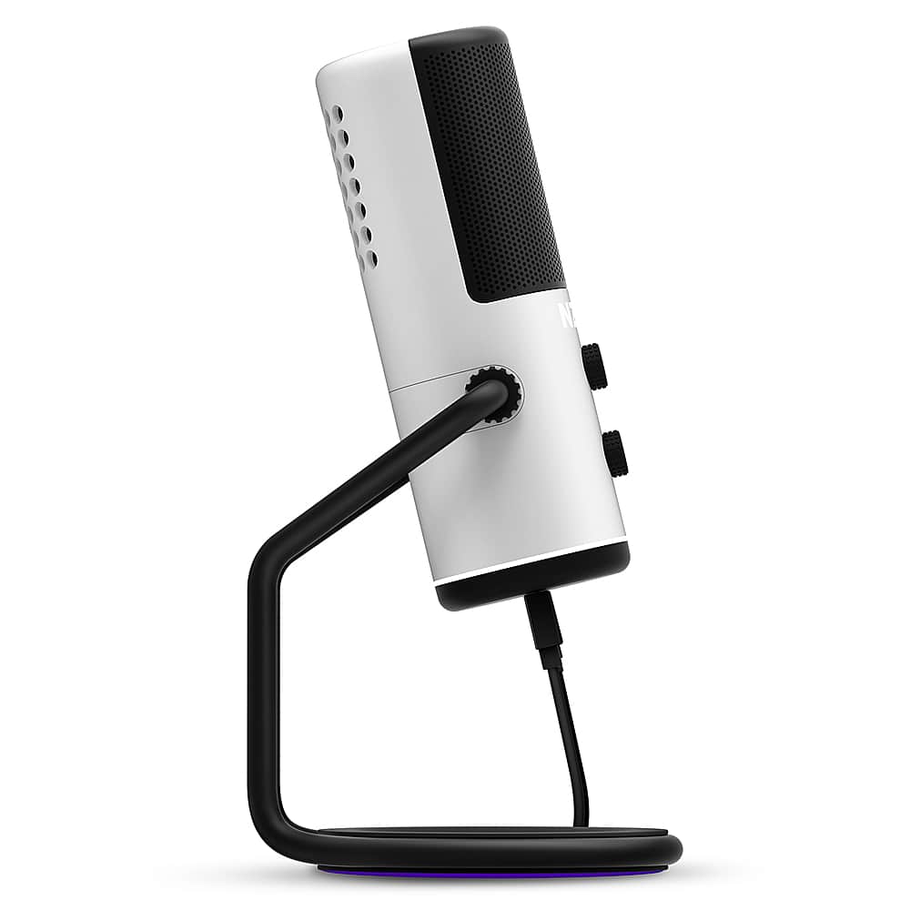 Alt View 12. NZXT - Capsule Microphone - White.