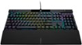 Angle. CORSAIR - K70 RGB PRO Full-size Wired Mechanical Cherry MX Speed Linear Switch Gaming Keyboard with PBT Double-Shot Keycaps - Black.