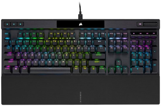 Leopard sorg velstand CORSAIR K70 RGB PRO Full-size Wired Mechanical Cherry MX Speed Linear  Switch Gaming Keyboard with PBT Double-Shot Keycaps Black CH-9109414-NA -  Best Buy