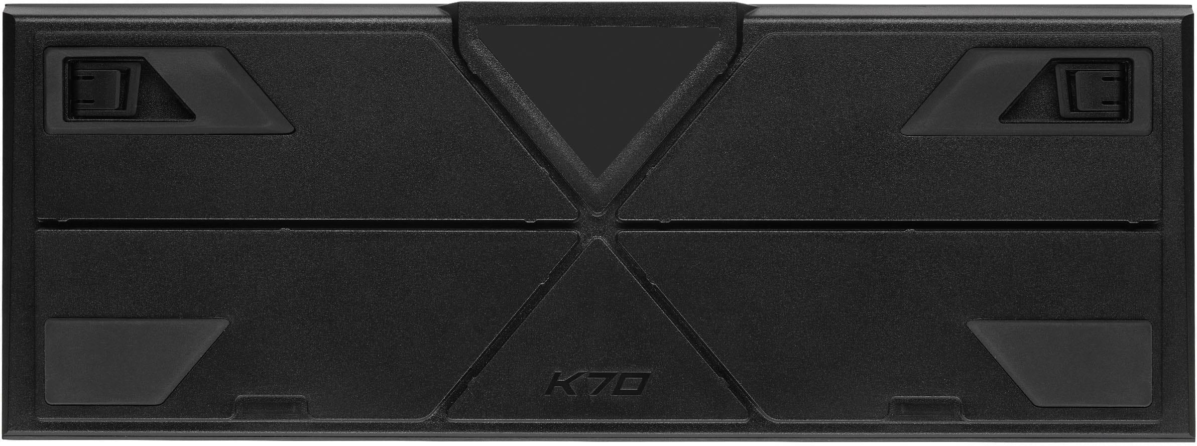 Alt View 15. CORSAIR - K70 RGB PRO Full-size Wired Mechanical Cherry MX Speed Linear Switch Gaming Keyboard with PBT Double-Shot Keycaps - Black.