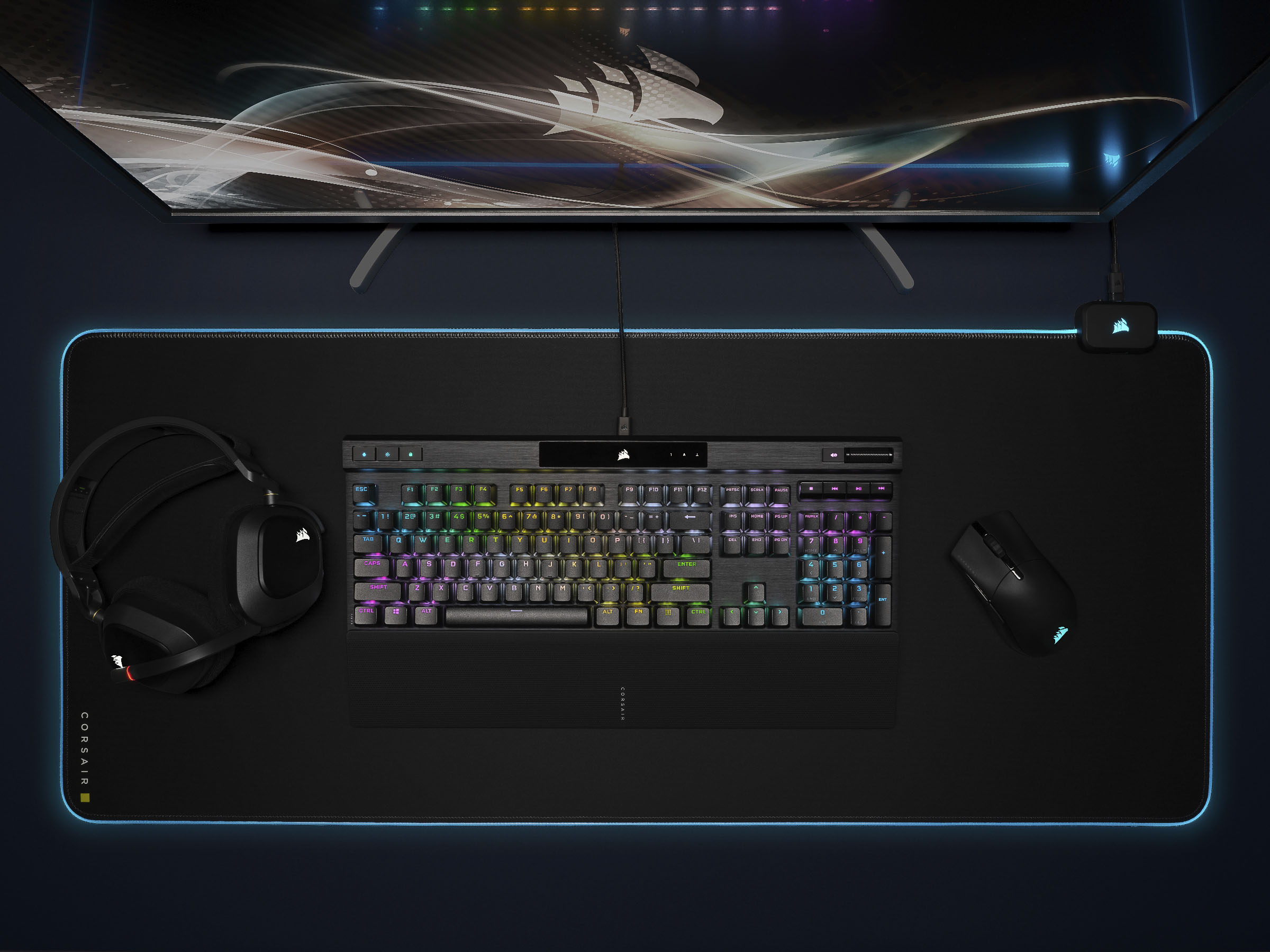 CORSAIR K70 RGB PRO Full-size Wired Mechanical Cherry MX Speed Linear  Switch Gaming Keyboard with PBT Double-Shot Keycaps Black CH-9109414-NA -  Best