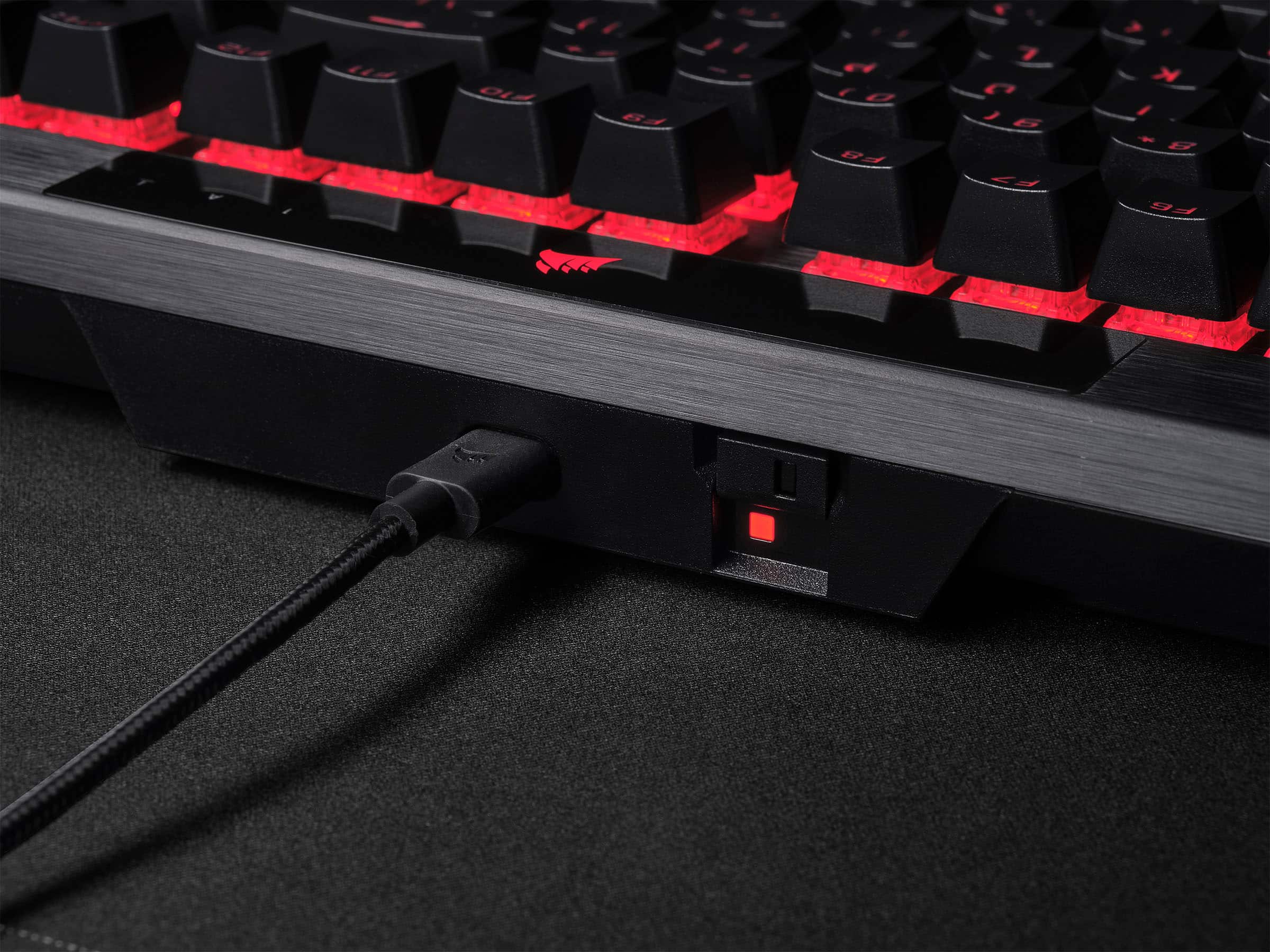 CORSAIR K70 RGB PRO Full-size Wired Mechanical Cherry MX Speed Linear  Switch Gaming Keyboard with PBT Double-Shot Keycaps Black CH-9109414-NA -  Best