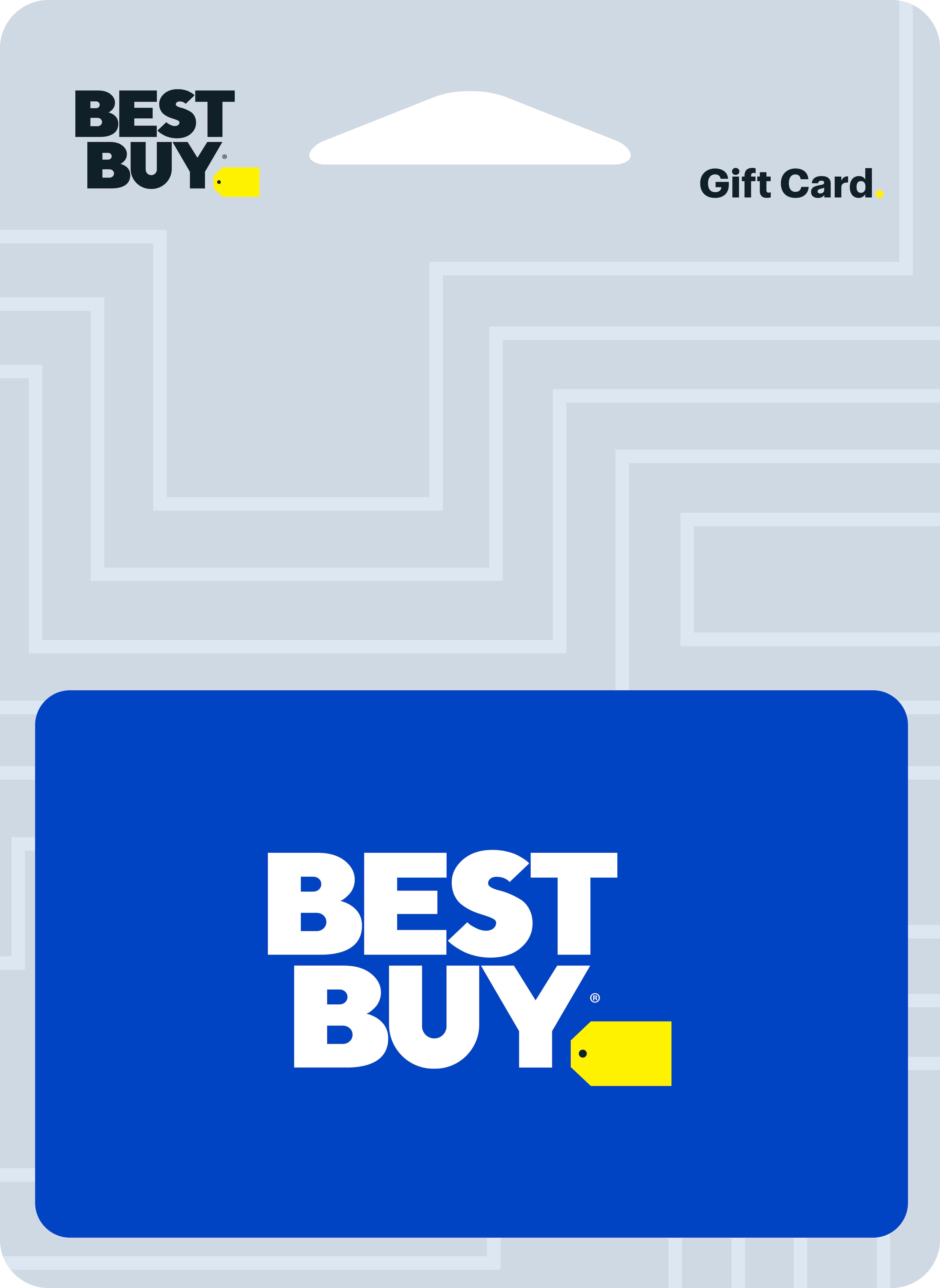 Front. Best Buy® - $500 Best Buy Blue Gift Card - Blue.