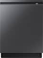 Samsung - 24" AutoRelease Dry Smart Built-In Stainless Steel Tub Dishwasher with 3rd Rack, StormWash+, 42 dBA - Black Stainless Steel
