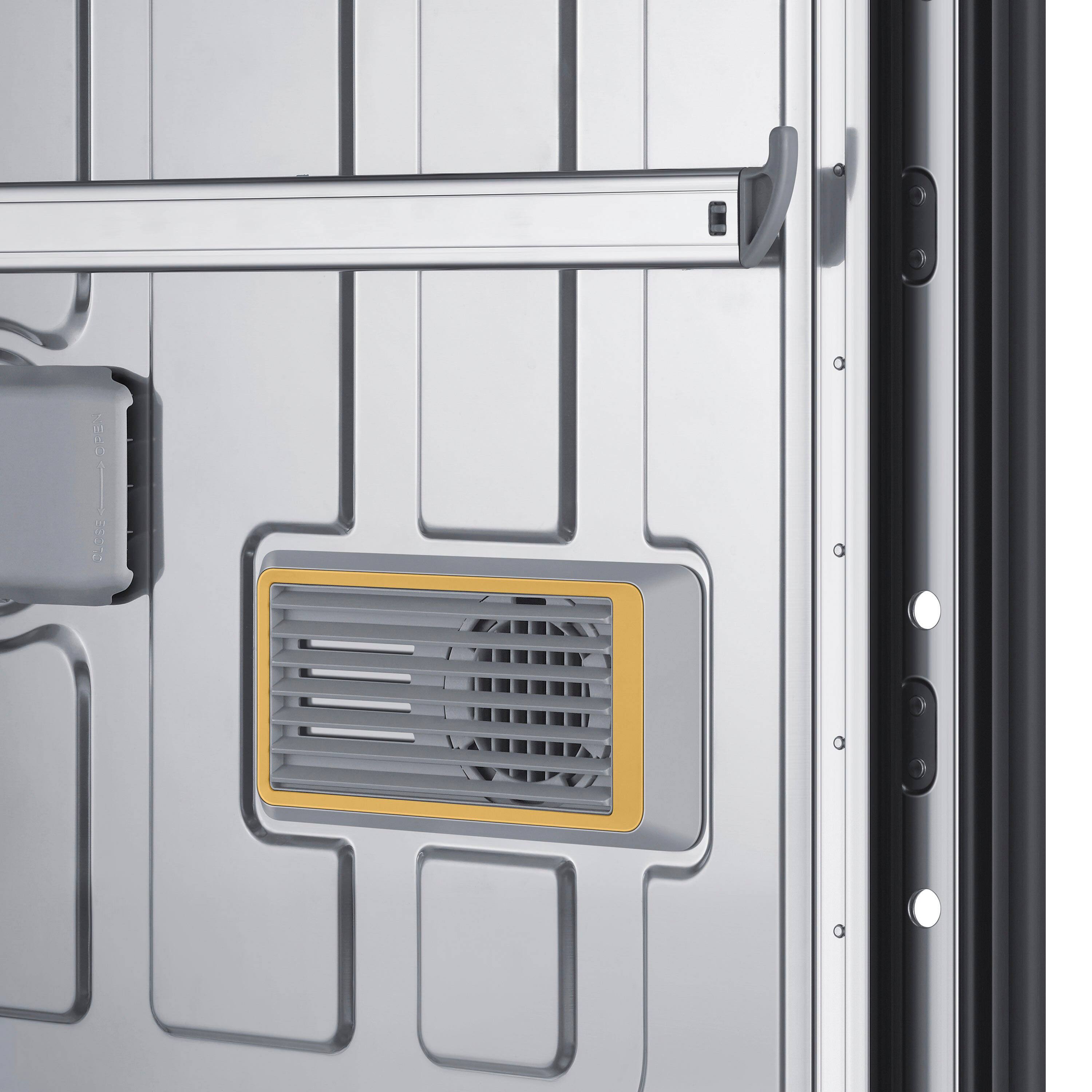 Alt View 14. Samsung - AutoRelease Dry Smart Built-In Stainless Steel Tub Dishwasher with 3rd Rack, StormWash+, 42 dBA - Stainless steel.