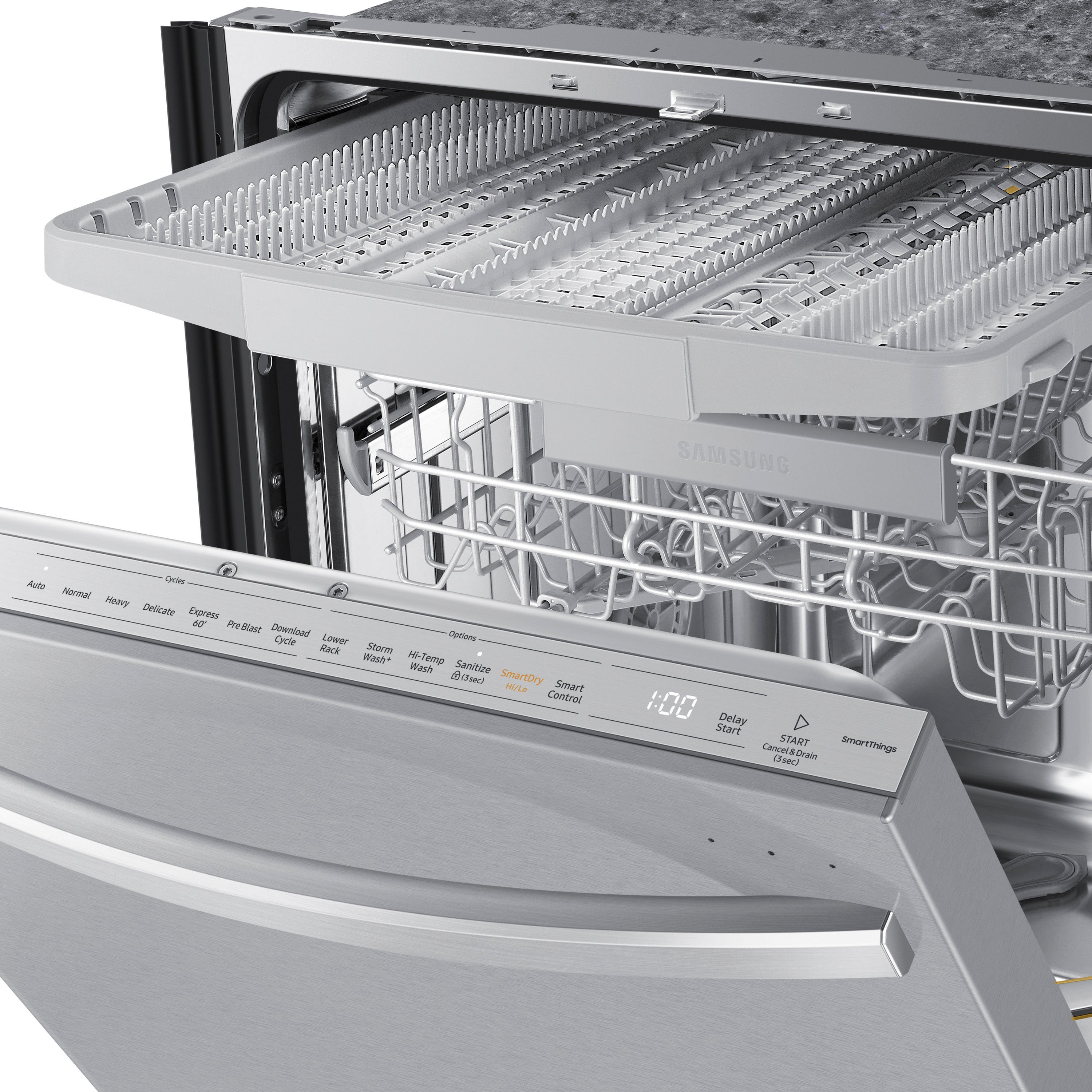 Samsung Top Control Smart 42dBA Dishwasher with StormWash and Smart Dry