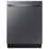 Front Zoom. Samsung - AutoRelease Smart Built-In Dishwasher with StormWash+, 42dBA - Black Stainless Steel.