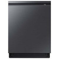 Samsung - Top Control Smart Built-In Stainless Steel Tub Dishwasher with 3rd Rack, StormWash+, 44 dBA - Black Stainless Steel - Front_Zoom