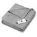 Angle. Beurer - Cozy-Soft Fleece Throw - Grey.