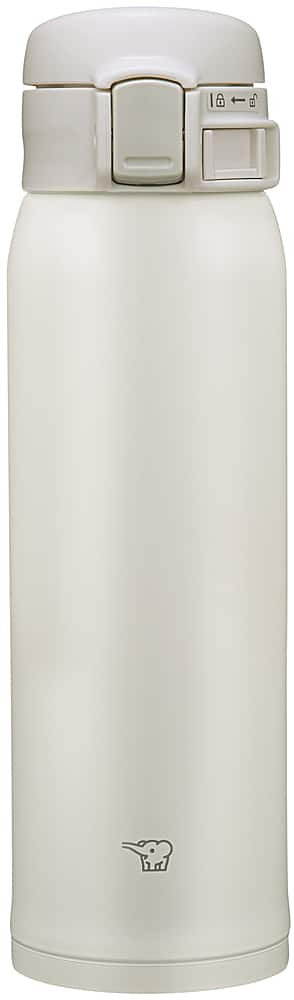 Angle View: Zojirushi - Stainless Mug 16oz. - White