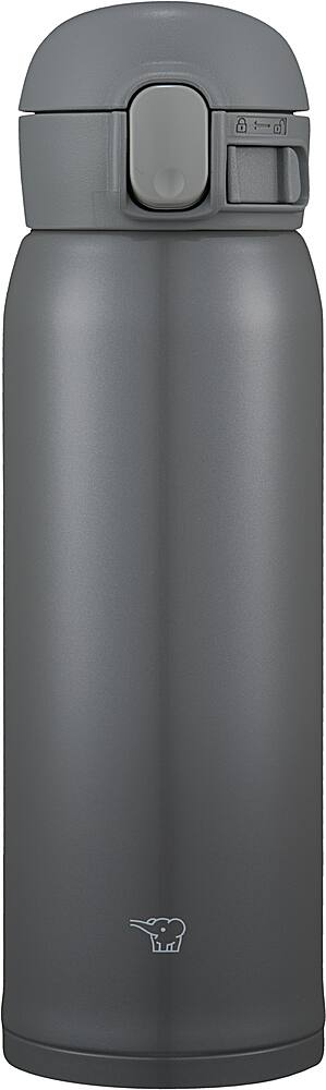 Angle View: Zojirushi - Stainless Mug 16oz. - Dark Gray