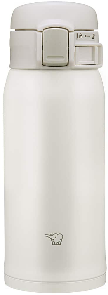 Angle View: Zojirushi - Stainless Mug 12oz. - White