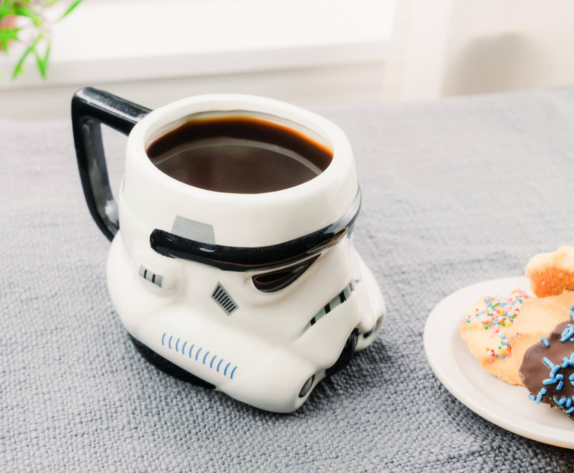 Alt View 3. Star Wars - Star Wars Stormtrooper 3D Sculpted Ceramic Mug | Holds 20 Ounces - Multi-Colored.