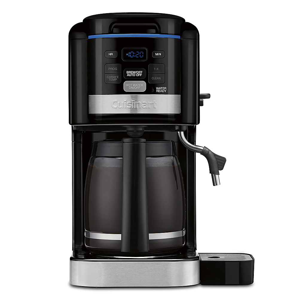 Cuisinart - Coffee Plus 12-Cup Coffeemaker & Hot Water System - Black