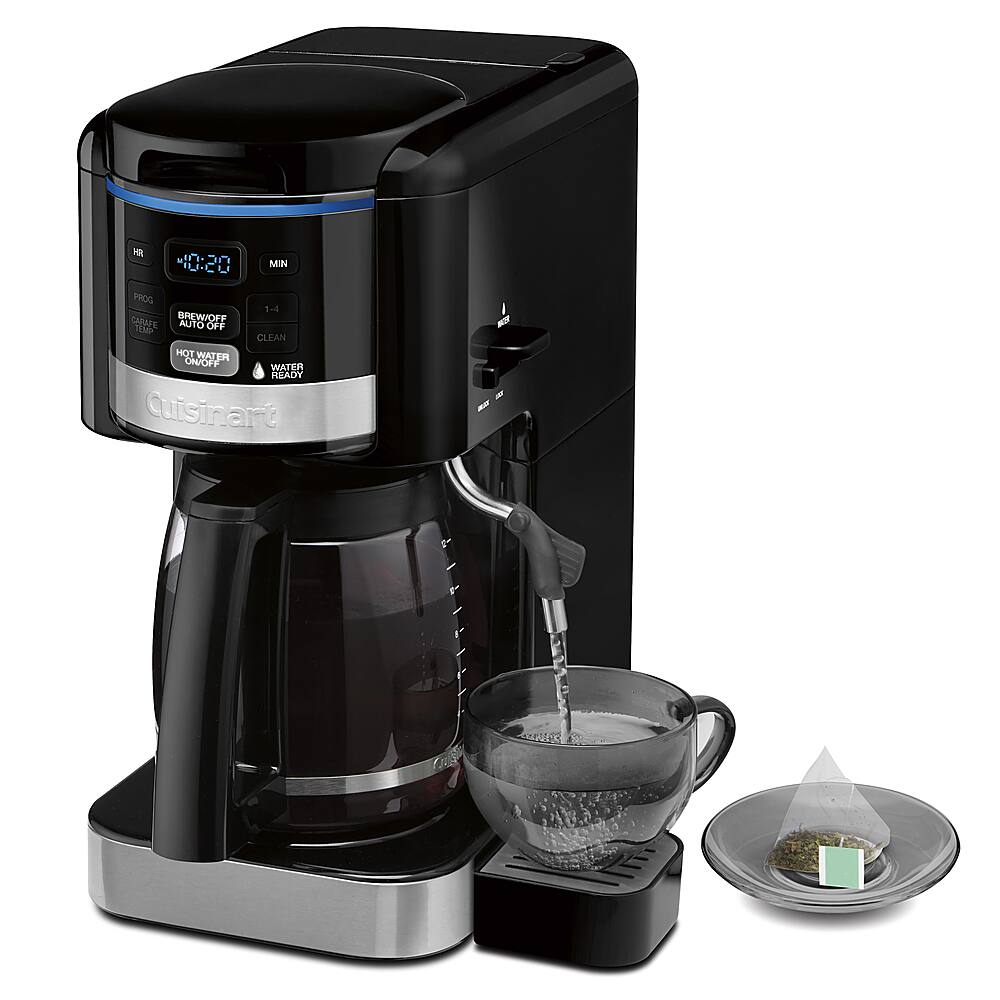 Alt View 12. Cuisinart - Coffee Plus 12-Cup Coffeemaker & Hot Water System - Black.