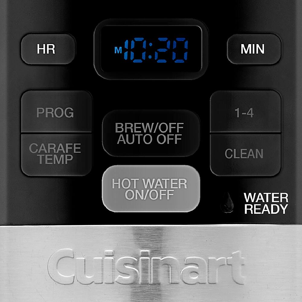 Alt View 15. Cuisinart - Coffee Plus 12-Cup Coffeemaker & Hot Water System - Black.
