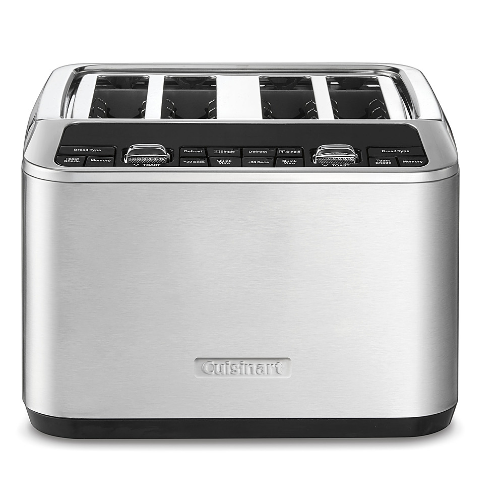 Cuisinart - 4 Slice Motorized Toaster - Silver