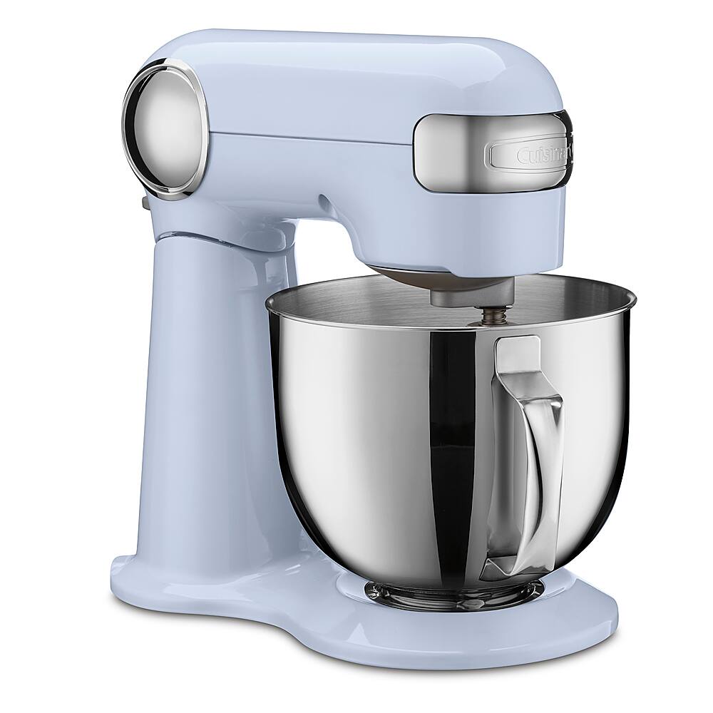 Alt View 13. Cuisinart - Precision Master 5.5 Quart Stand Mixer - Arctic Blue.
