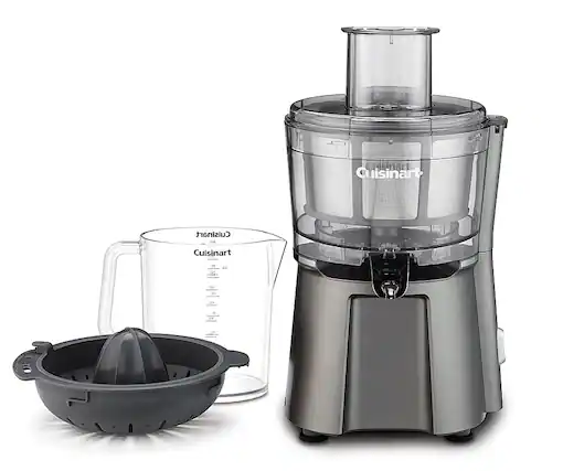 Alt View 11. Cuisinart - Combo Juice Extractor/Citrus Juicer - Gray.