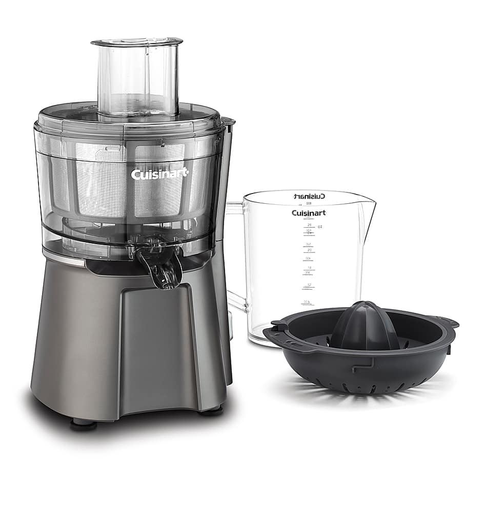 Alt View 13. Cuisinart - Combo Juice Extractor/Citrus Juicer - Gray.