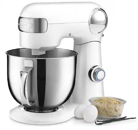Alt View 11. Cuisinart - Precision Master 5.5 Quart Stand Mixer - White.