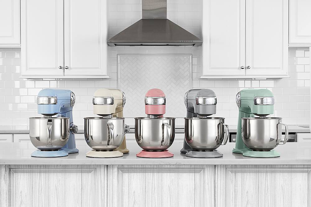 Alt View 20. Cuisinart - Precision Master 5.5 Quart Stand Mixer - White.