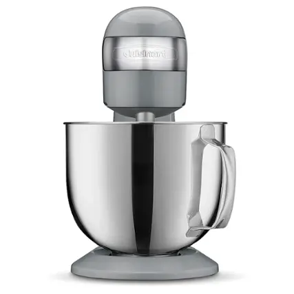 Alt View 11. Cuisinart - Precision Master 5.5 Quart Stand Mixer - Dove Grey.