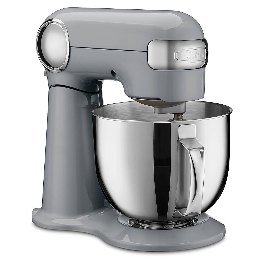 Alt View 13. Cuisinart - Precision Master 5.5 Quart Stand Mixer - Dove Grey.