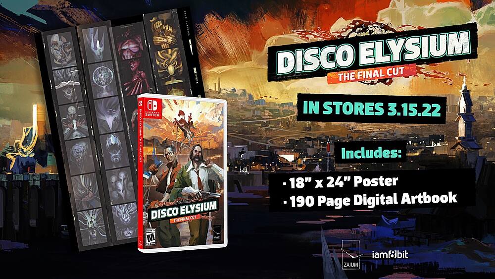 Is disco elysium store coming to switch