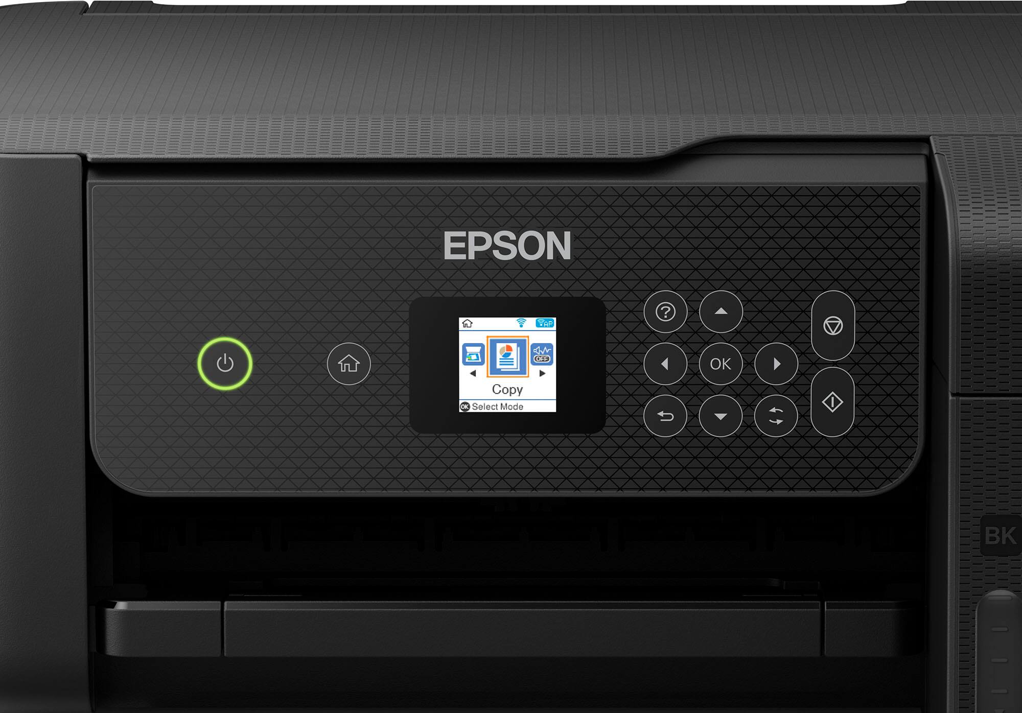 Alt View 18. Epson - EcoTank ET-2800 Wireless Color All-in-One Inkjet Cartridge-Free Supertank Printer - Black.
