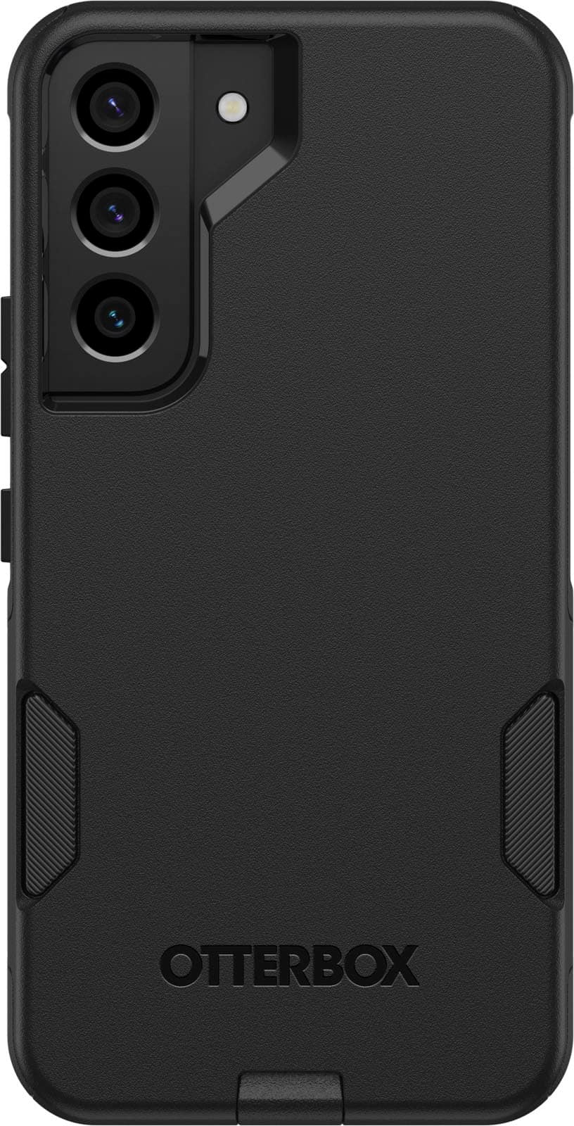 Front. OtterBox - Commuter Series Hard Shell for Samsung Galaxy S22 - Black.