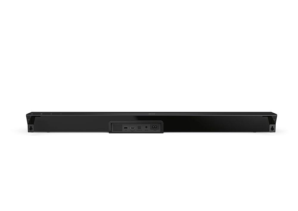 Back. Philips - B7305 2.1 Channel 300 Watts Dolby Audio Soundbar Speaker with Wireless Subwoofer - Black.