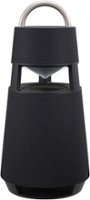 LG - XBOOM 360 Portable Bluetooth Omnidirectional Speaker - Black - Front_Zoom