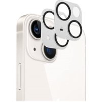 SaharaCase - ZeroDamage Camera Lens Protector for Apple iPhone 13 and iPhone 13 mini (2-Pack) - White - Angle_Zoom