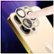 Alt View 11. SaharaCase - ZeroDamage Camera Lens Protector for Apple iPhone 13 Pro and iPhone 13 Pro Max (2-Pack) - Gold.