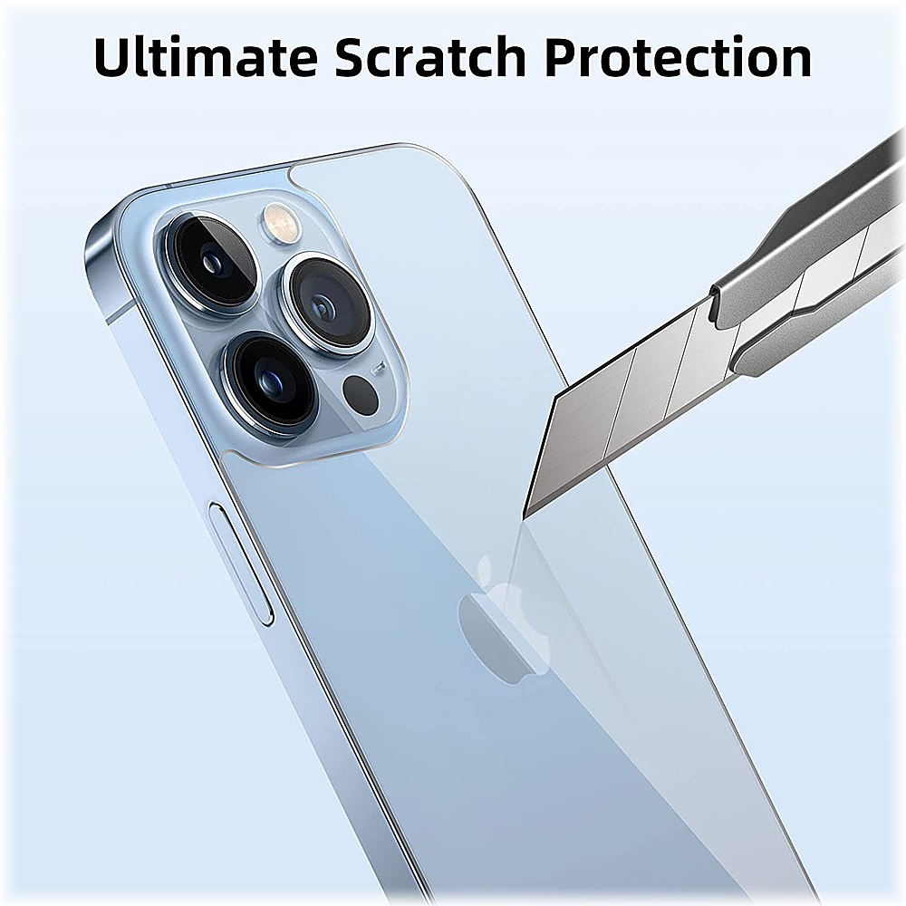 SaharaCase ZeroDamage HD Flexible Glass Camera Lens Protector for Apple  iPhone 13 Pro Max (2-Pack) Clear ZD00049 - Best Buy