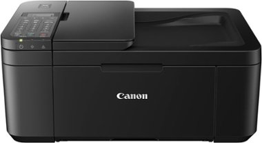 Canon - PIXMA TR4522 Wireless All-In-One Inkjet Printer - Black - Front_Zoom