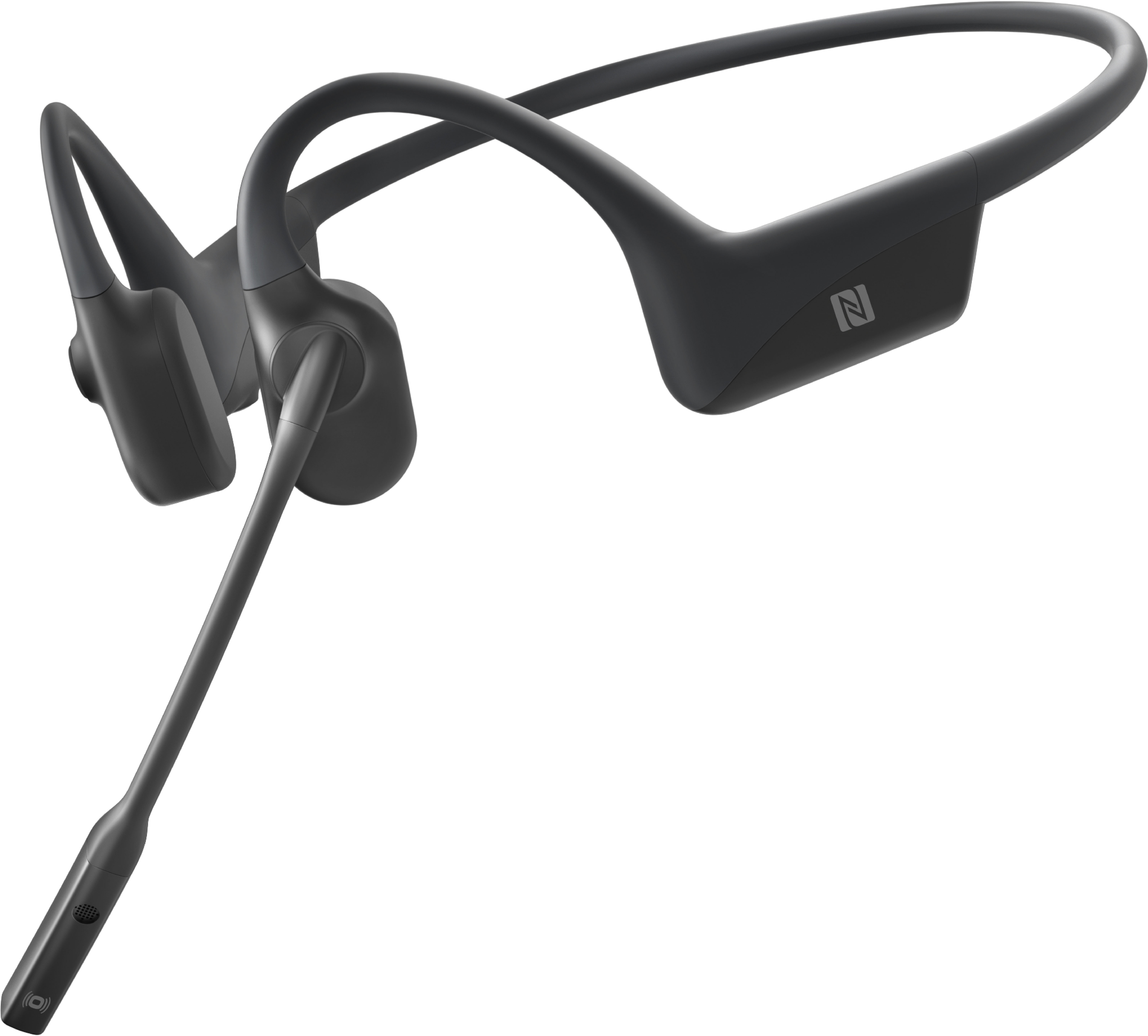 Shokz OpenComm Noise-Canceling Bone Conduction Stereo Bluetooth Headset  Black C102-AN-BK-US - Best Buy