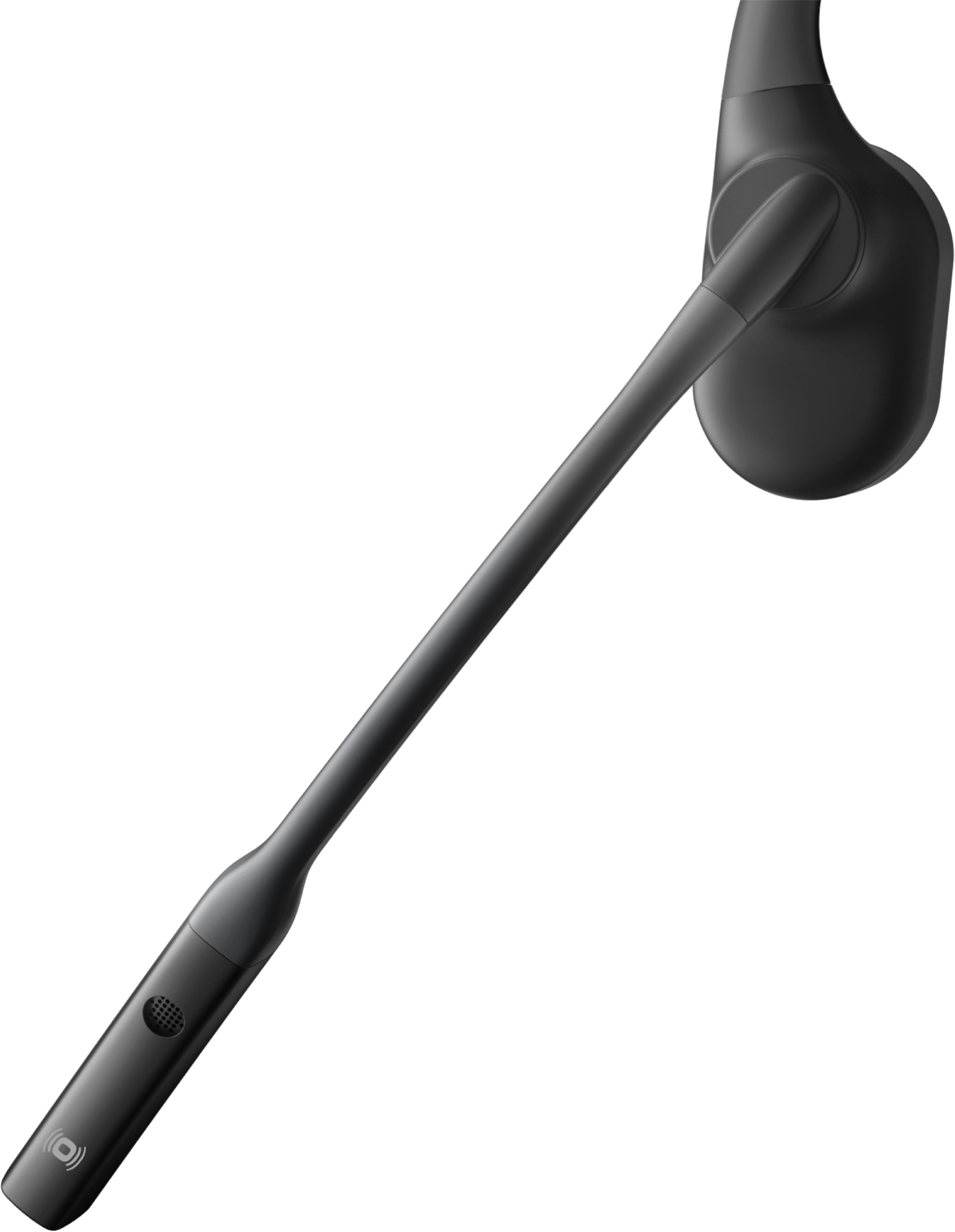 Left View: BlueParrott - B350-XT Wireless On-Ear Headset - Black