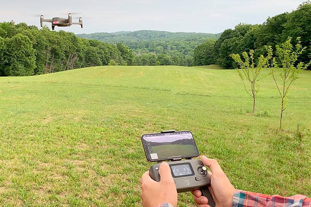 Alt View 17. Vivitar - VTI Phoenix Foldable Drone - Gray.