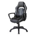 Left Zoom. OSP Home Furnishings - Influx Gaming Chair - Gray.