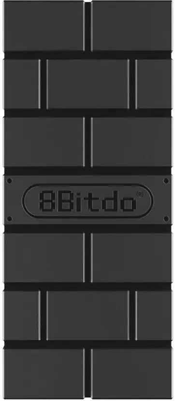 8BitDo - Wireless USB Adapter 2 for Most Gaming Controllers - Black