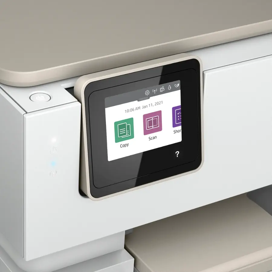 Alt View 19. HP - ENVY Inspire 7255e Wireless All-In-One Inkjet Photo Printer with 3 months of Instant Ink included with HP+ - White & Sandstone.