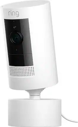 Angle. Ring - Pan-Tilt Mount for Ring Stick Up Cam - White.