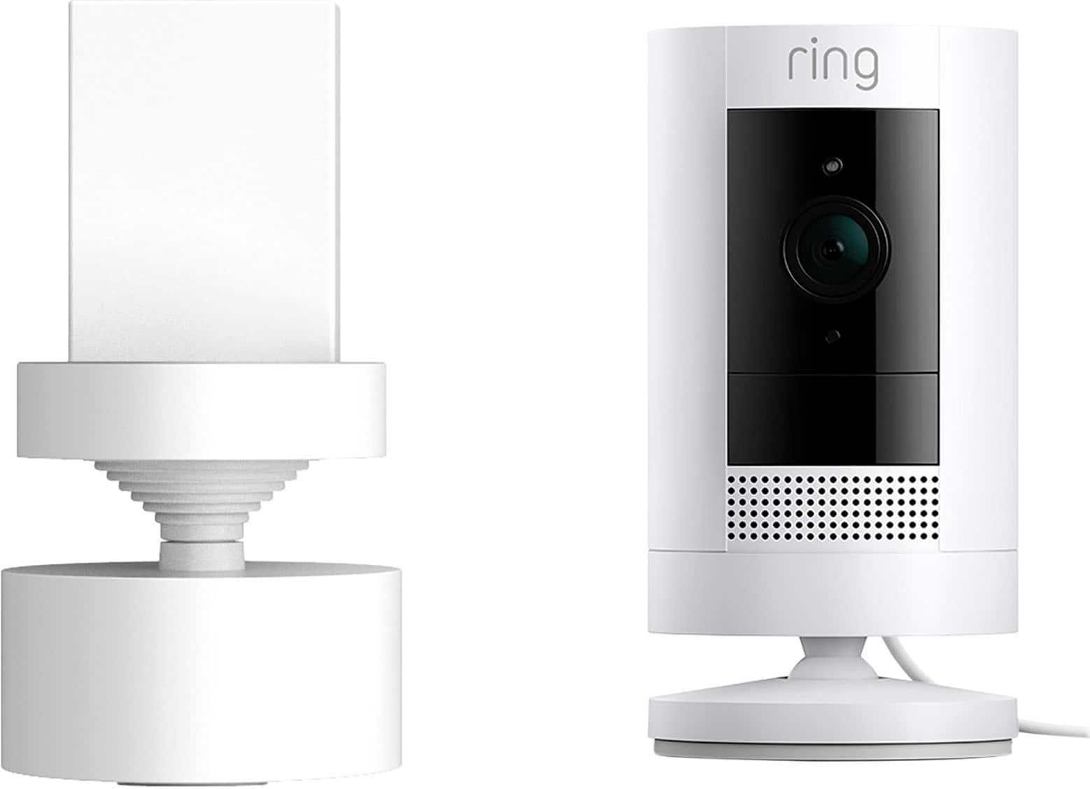 Alt View 11. Ring - Pan-Tilt Mount for Ring Stick Up Cam - White.