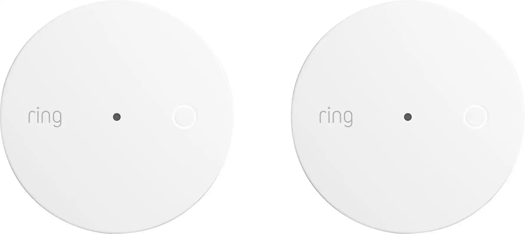 Front. Ring - Alarm Glass Break Sensor (2-Pack) - White.