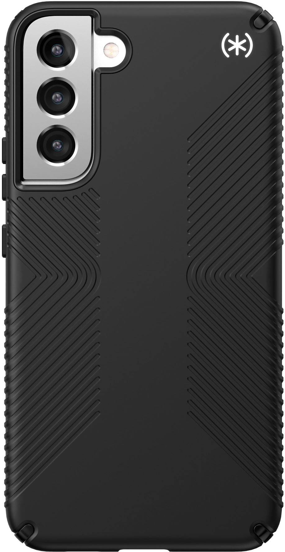 Front. Speck - Presidio2 Grip Case for Samsung GS22+ - Black.