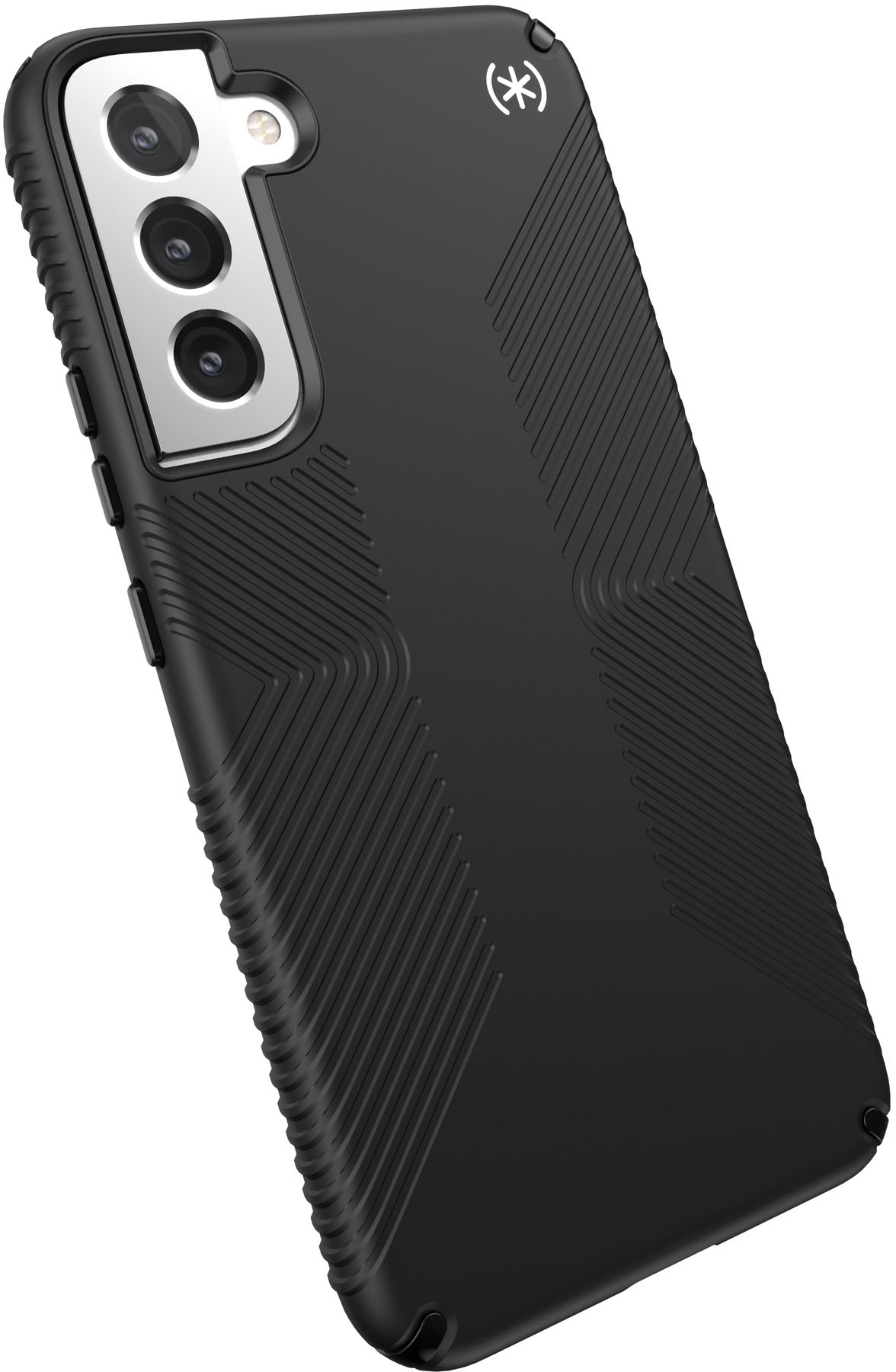 Left View: Speck - CandyShell Grip Case for LG G5 - Black/white