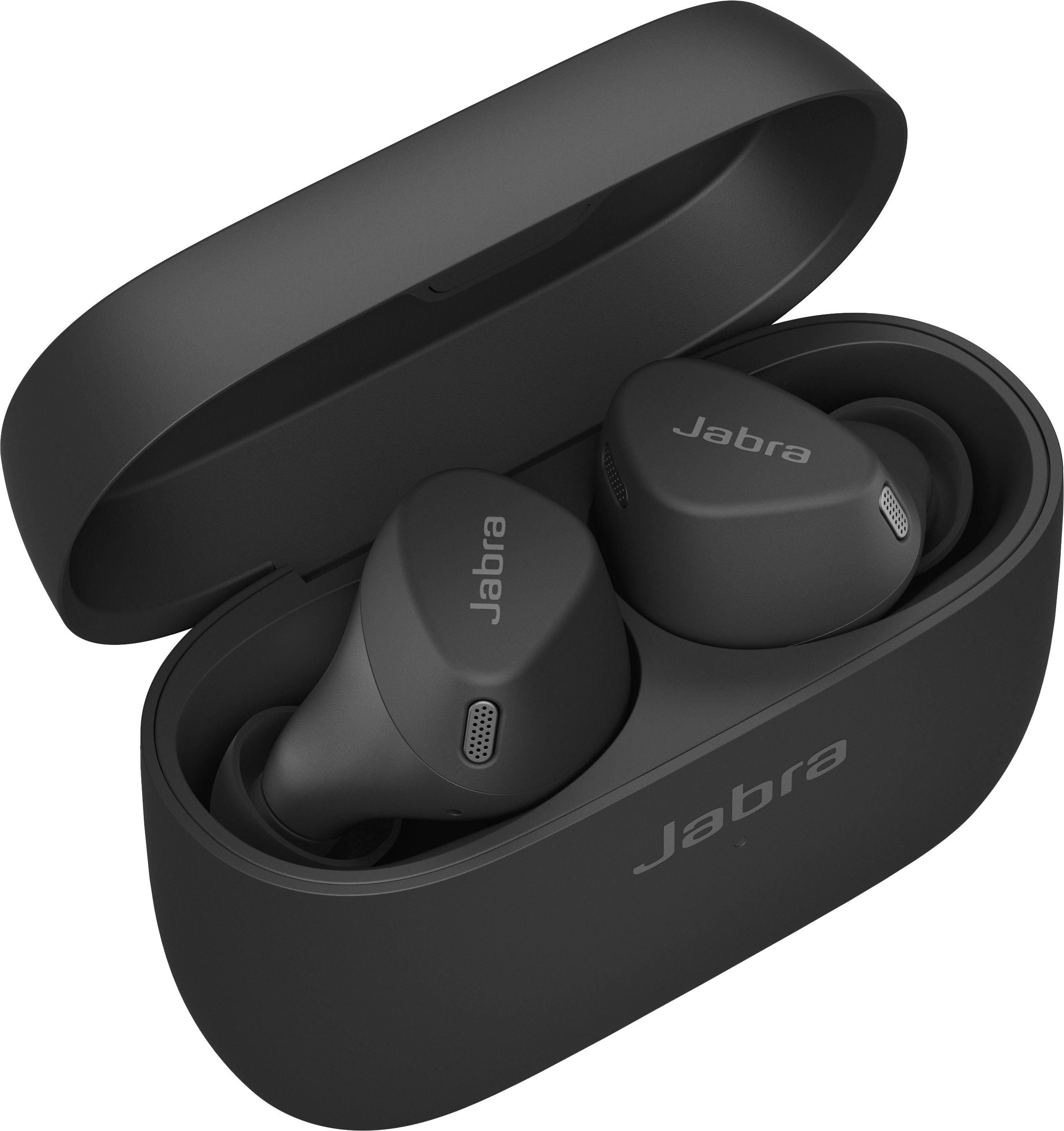 Angle View: Jabra - Elite 4 Active True Wireless Noise Cancelling In-Ear Headphones - Black
