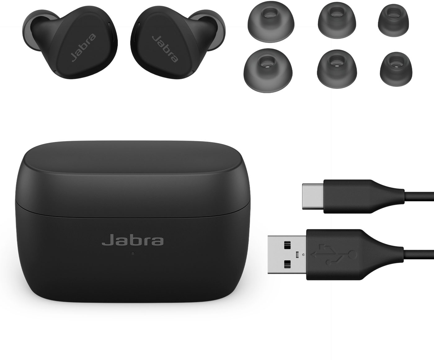 Jabra Elite 4 Active - true wireless earphones with mic - 100-99180000-02 -  Wireless Headsets 